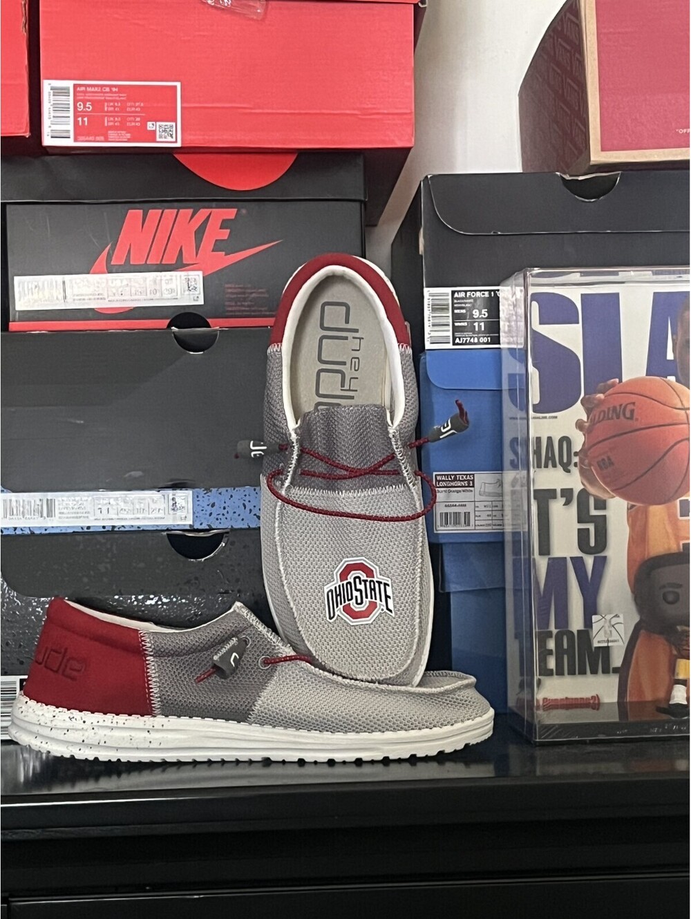 Ohio State Hey Dudes Casual Shoes Men's New Size 9